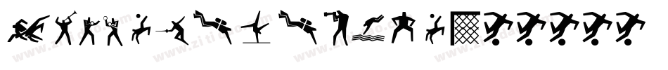 Sport 4 Ever字体转换